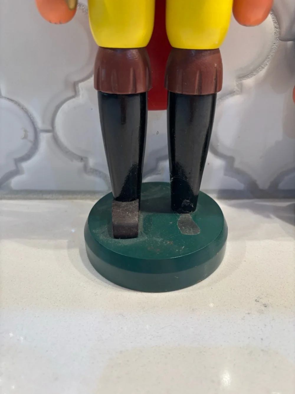Vintage German Erzgebirge wooden nutcrackers King and soldier figures